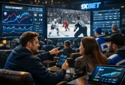 Prediction-markets 1xBet и ставки на хоккей: новый тренд 2026
